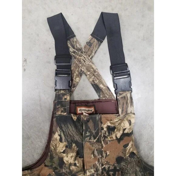 Remington Realtree Hardwood Camo Insulated Hunting Overalls Men's 2XL - Picture 10 of 13
